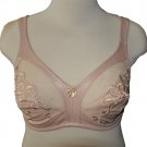 PLUS SIZE UNPADDED NO WIRE FULL COVERAGE LACE BRA D/DD