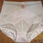PLUS SIZE FULL COVERAGE PANTY SHAPER GIRDLE WHITE 2XL