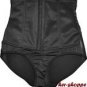 PADDED MOLDED BOOTY PANTY WAIST CINCHER SHAPER BLACK