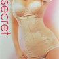 UNDERBUST FULL BODY SUIT WAIST CINCHER SHAPER BLACK 2XL