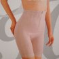 BONED SHORT LEG WAIST BUTT PANTY GIRDLE SHAPER BLACK L