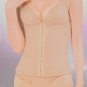 WAIST CINCHER UNDERBUST CORSET SHAPER TOP BELT BEIGE XL