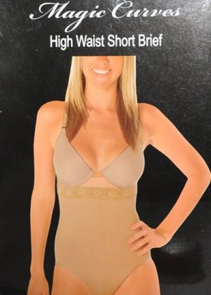 HIGH WAIST CONTROL BRIEF PANTY SHAPER GIRDLE NUDE 2/3XL