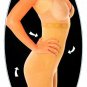 HIGH WAIST LONG CAPRI LEG PANTY SHAPER GIRDLE NUDE 2/3X