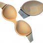 NEW UNDERWIRE BACKLESS STRAPLESS ADHESIVE BRA NUDE