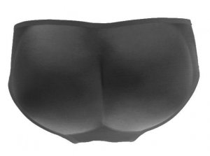 NEW PADDED PANTY REAR BUTT ENHANCER PAD SHAPER BLACK XL