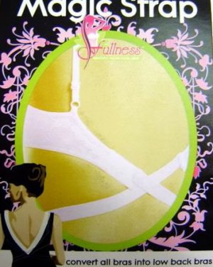 MAGIC BRA STRAP LOW BACK EXTENSION CONVERTER BEIGE OS