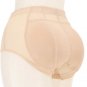 SILICONE PAD BUTTOCK PADDED PANTY SHAPER GIRDLE BLACK S