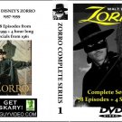 Walt Disney'S ZORRO Complete Series 11 DVD SET 78 Episodes + 4 Specials