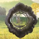 12" Mallard Wind Spinner - Black