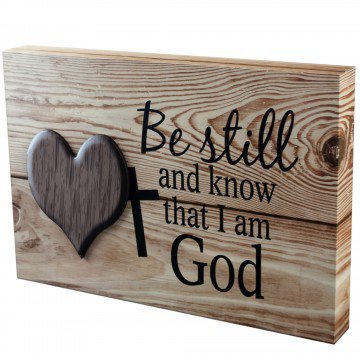 Be Still Wall Decor