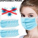 50PCS Anti Virus Disposable Face Surgical Dental Dust Flu Mouth 3 Ply Mrask KU25