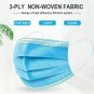 50PCS Anti Virus Disposable Face Surgical Dental Dust Flu Mouth 3 Ply Mrask KU25