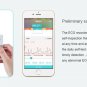 Portable ECG Monitor Bluetooth Heart Beat Monitor EKG Machine Electrocardiogram