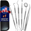 Dental Tools, 6 Pack Teeth Cleaning Tools Stainless Steel Dental Scraper