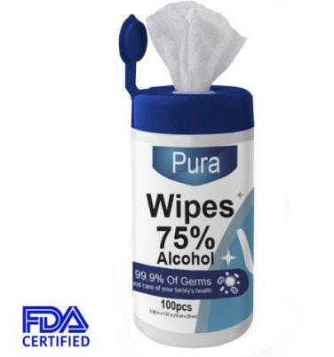 PURA WIPE HAND SANITIZERS
