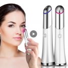 Heat Vibration Electric Eye Massager Photon Anti Age Wrinkle Removal Beauty Device