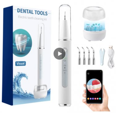 Visual Ultrasonic Dental Scaler Teeth Whitening Cleaner Dental Stone Calculus