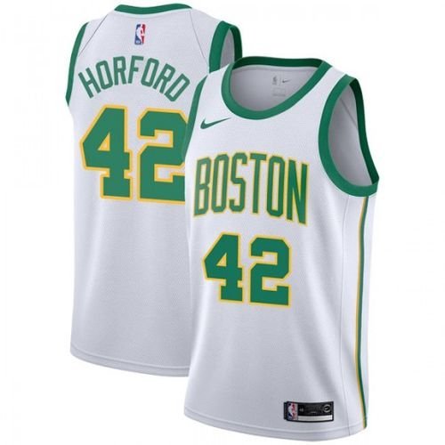 Youth 42 Al Horford Boston Celtics White Stitched Jersey Swingman City