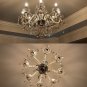 Cognac 8 Lights Modern Luxurious K9 Crystal ChandelierCandle Pendant Lamp