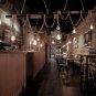 Multi-Light Rope Pendant Lights Chandelier Celling Lamp Hanging Light with Cage Guard Dark Bronze