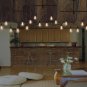 Unitary Brand Rustic Black Metal Hanging Pendant Light with 6 E26 Bulb Sockets 240W Painted Finish