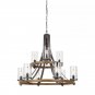 Zaria 9-Light Shaded Tiered Chandelier