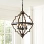 Stardust Bennington 4 - Light Lantern Geometric Chandelier