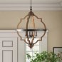 Stardust Bennington 4 - Light Lantern Geometric Chandelier
