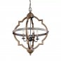 Stardust Bennington 4 - Light Lantern Geometric Chandelier