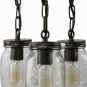 Lostant 3 - Light 12" Cluster Jar Semi Flush Mount