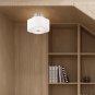 Harriett Unique/Statement Geometric Semi Flush Mount
