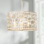 Graciela 5 - Light 16" Chandelier Style Drum Semi Flush Mount