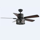 52" Glenpool 5 Blade Ceiling Fan, Light Kit Included