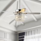 52" Cayuga 5 Blade Ceiling Fan with Remote, Light Kit Included