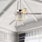 52" Cayuga 5 Blade Ceiling Fan with Remote, Light Kit Included