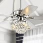 48" Chenut 5 Blade Ceiling Fan with Remote, Light Kit Included