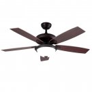 42" May 5 Blade LED Smart Ceiling Fan with Remote, Light Kit Included