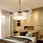 42" Elnora 4 Blade LED Smart Ceiling Fan with Remote, Light Kit Included