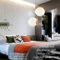 BAODEN 2 Lights Globe Pendant Light Mid Century Chandelier Modern Hanging Light