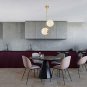 BAODEN 2 Lights Globe Pendant Light Mid Century Chandelier Modern Hanging Light