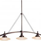 Kichler Structures Large Round Pendant  3 Light  300 Total Watts Halogen Olde Bronze