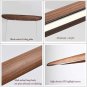 Wood Pendant lamp dimmable  Height Adjustable Chandelier Decorative Lighting 130cm x 6