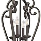 Kichler Monroe Pendant 4 Light Incandescent 240 Total Watts（Olde Bronze）