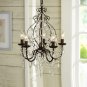 Aero Snail North American Country Style Crystal 5-Light Chandelier Lighting