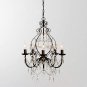 Aero Snail North American Country Style Crystal 5-Light Chandelier Lighting