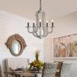 TZOE Country Style Wrought Iron Chandelier, 5 Lamp Candle Chandelier
