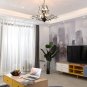 8-Light Vintage Crystal Lights LED Light Crystal Ceiling Light Fixtures Chandeliers Lighting