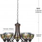 VINLUZ Chandelier Modern Chandelier Pulls The Nickel Industry Retro Ceiling Lamp