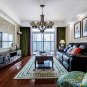 VINLUZ Chandelier Modern Chandelier Pulls The Nickel Industry Retro Ceiling Lamp